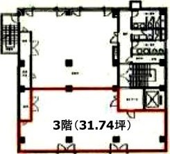 Jプロ千住ビル南 間取り図