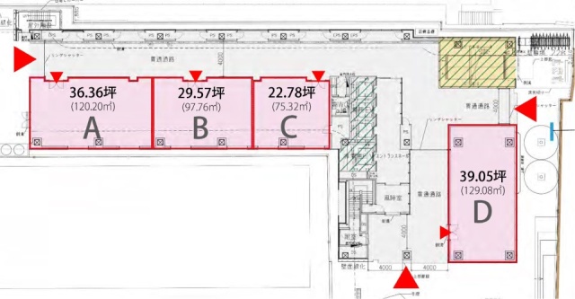 浦和ガーデンビルB 間取り図