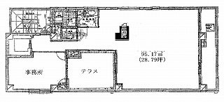 グランエストビル3F 間取り図