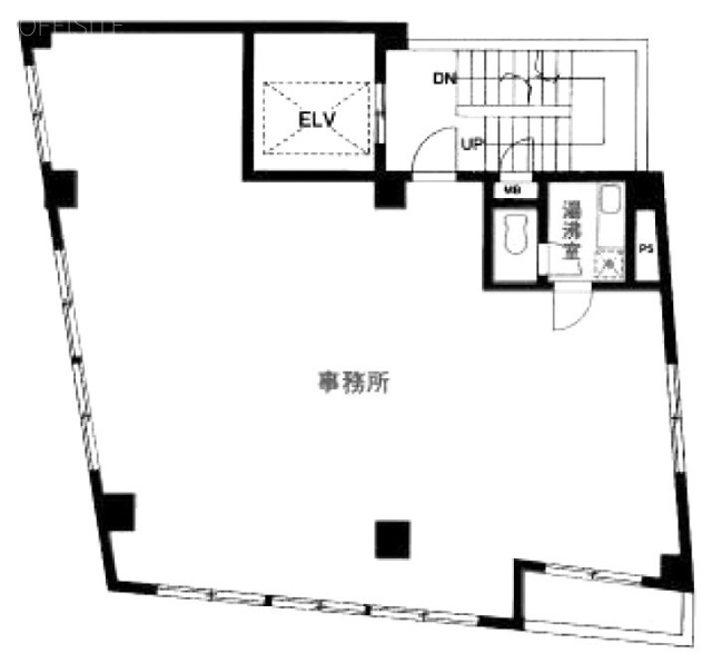 東陽米山ビル4F 間取り図