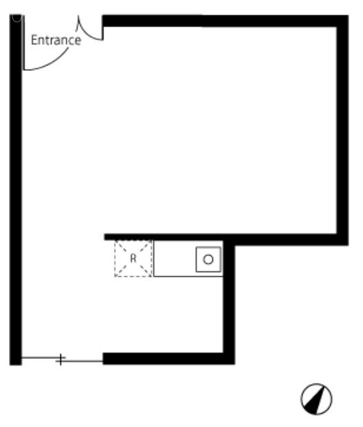 ハネギテラス103 間取り図