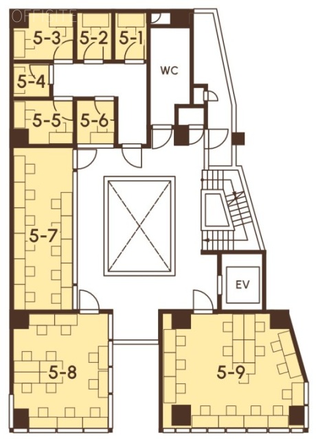 SHIBUYA WayP5 間取り図