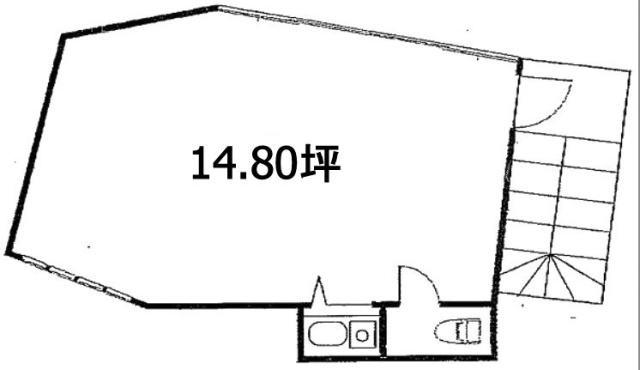 第2三貴ビル3F 間取り図