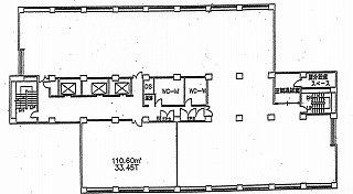 三田3丁目MTビル2F 間取り図