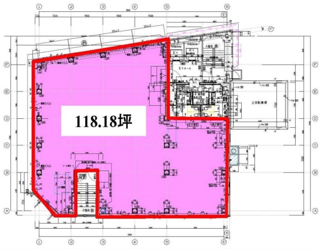 新宿イーストスクエアビル5F 間取り図