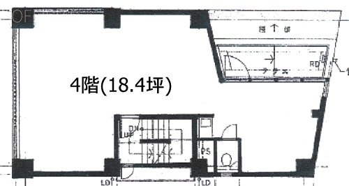 TAKビル4F 間取り図