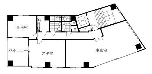 エスプリビル7F 間取り図