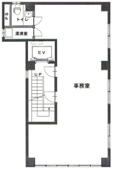 嶋崎ビル2F 間取り図