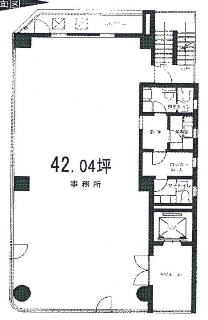 第3長谷川ビル7F 間取り図