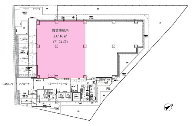 睦ビル二子玉川A 間取り図