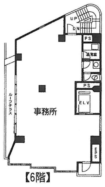 WOODY21ビル6F 間取り図