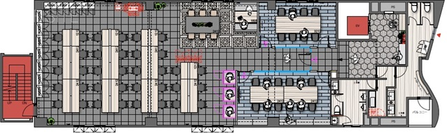 本郷BNビル6F 間取り図