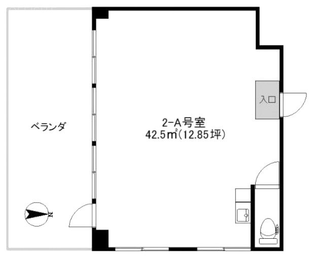 井上ビルA 間取り図