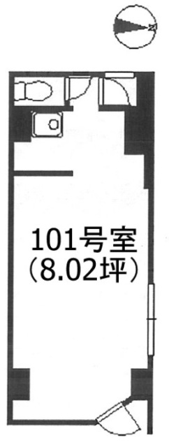 グランピア錦糸町Ⅲ101 間取り図