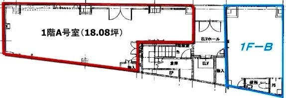 T’sーⅠ(ティーズワン)ビルA 間取り図