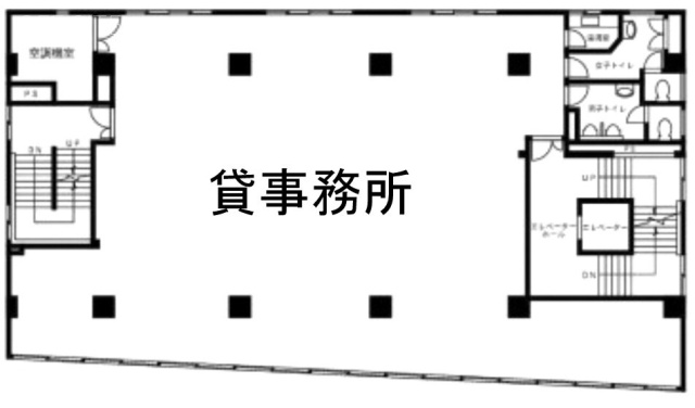 関内北原不動産ビル2F 間取り図