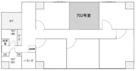 オフィスニューガイア浜松町No.162 間取り図