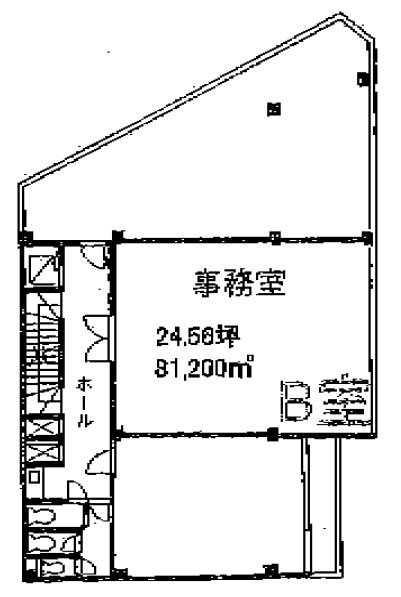 日経タイプビルB 間取り図