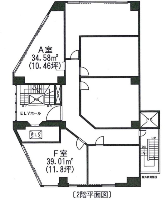 新宿カドビルA 間取り図