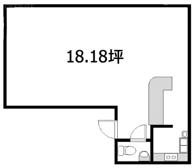 扇園ビル3F 間取り図