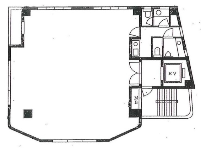 三恵中田ビル3F 間取り図