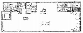 グランエストビル2F 間取り図