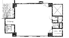 メゾンド中洲ビル2F 間取り図