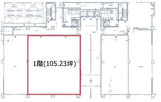 アーバス立川高松駅前ビル1F 間取り図