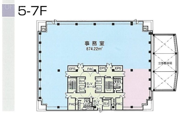 京王府中1丁目ビル7F 間取り図