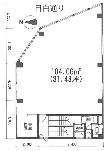 アムビル2F 間取り図