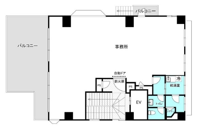新陶ビル2F 間取り図