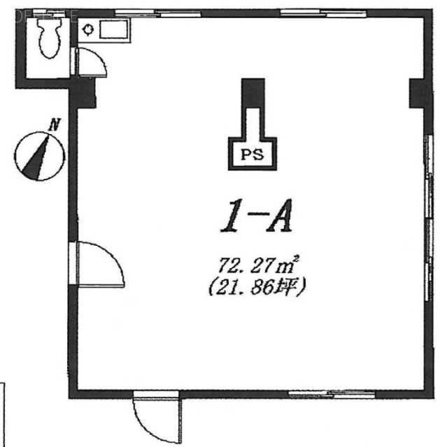 メゾンド六番町ビルA 間取り図