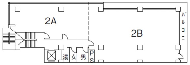 第二東洋ビルAB 間取り図