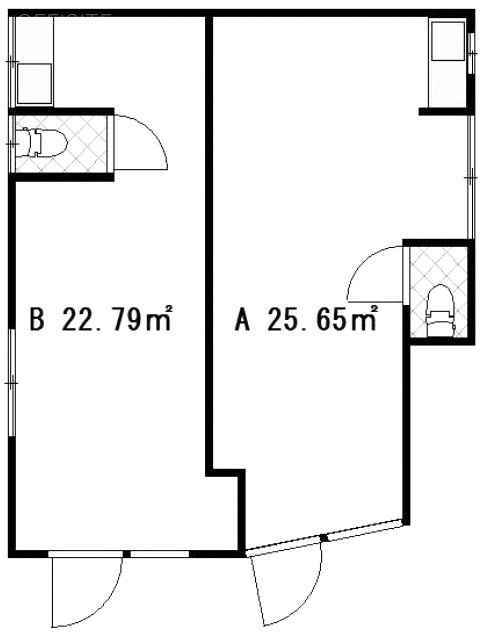 寿ビルA 間取り図