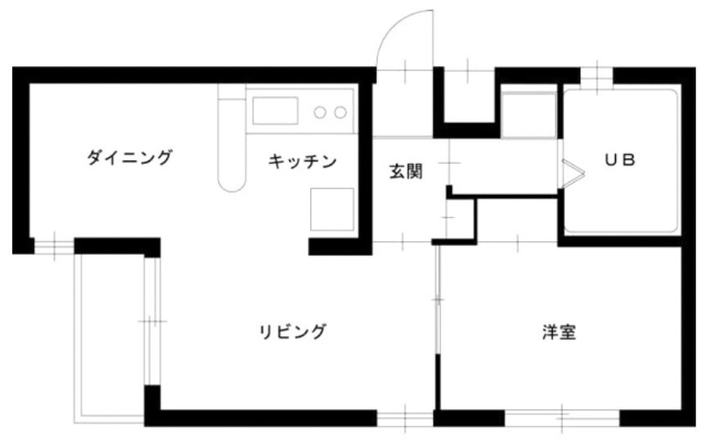 メゾンSAKAEアベニュー三軒茶屋101 間取り図
