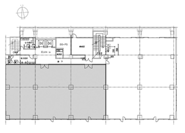 日本生命渋谷アネックスビル6F 間取り図