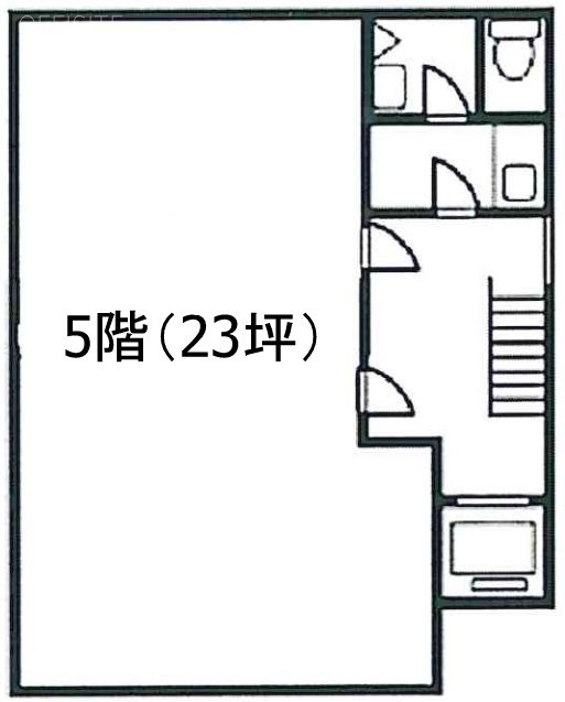 新広栄ビル5F 間取り図