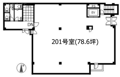 シティパレス南葛西201 間取り図