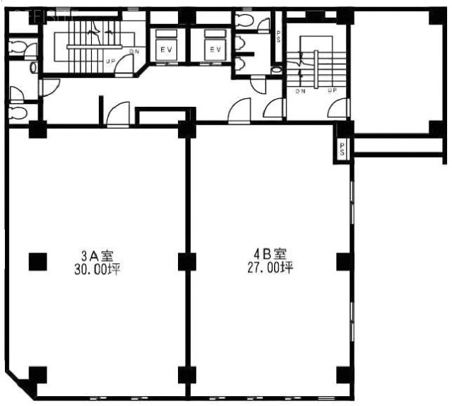 伊勢佐木町千歳観光ビルA 間取り図