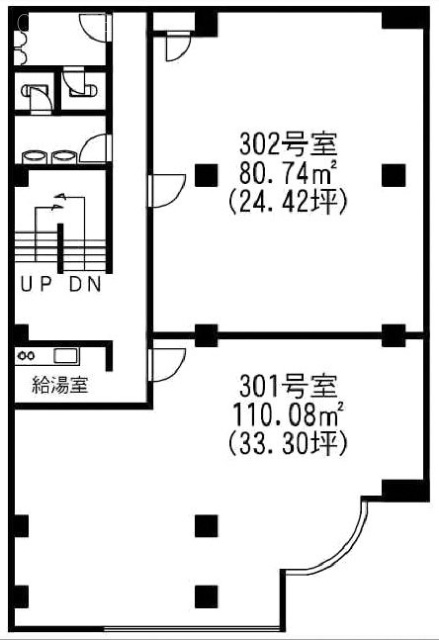 春日部アークビル302 間取り図