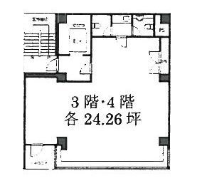 銀座DTビル3F 間取り図