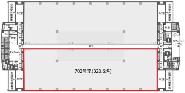 SAビルディング702 間取り図