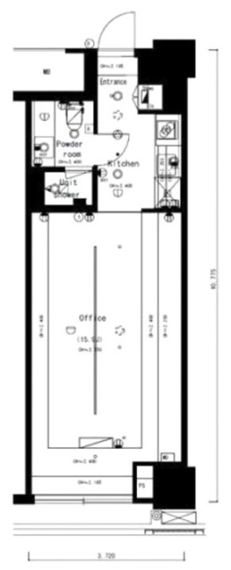 theSOHO1027 間取り図