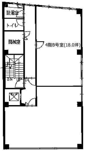 NK第7ビルB 間取り図