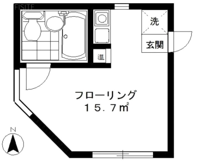 池ノ上プラザビル301 間取り図