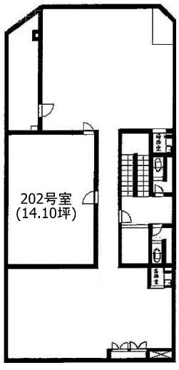 コヤマビル202 間取り図