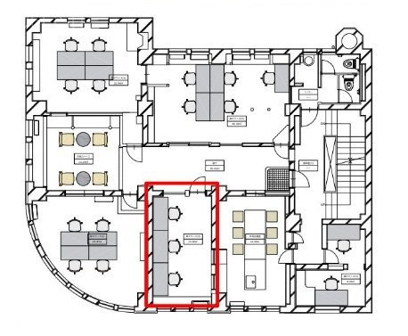goodoffice新橋 (堀ビル)ビル402 間取り図