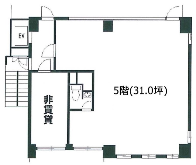 グレイスビル5F 間取り図