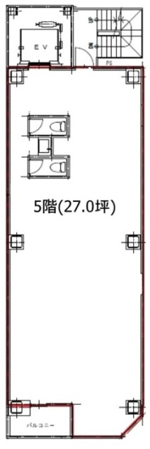 神田カドウチ5F 間取り図