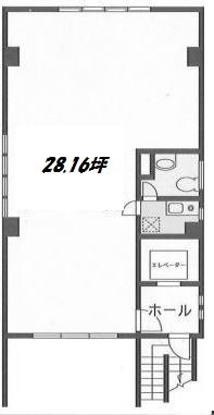 四谷MSビル1F 間取り図